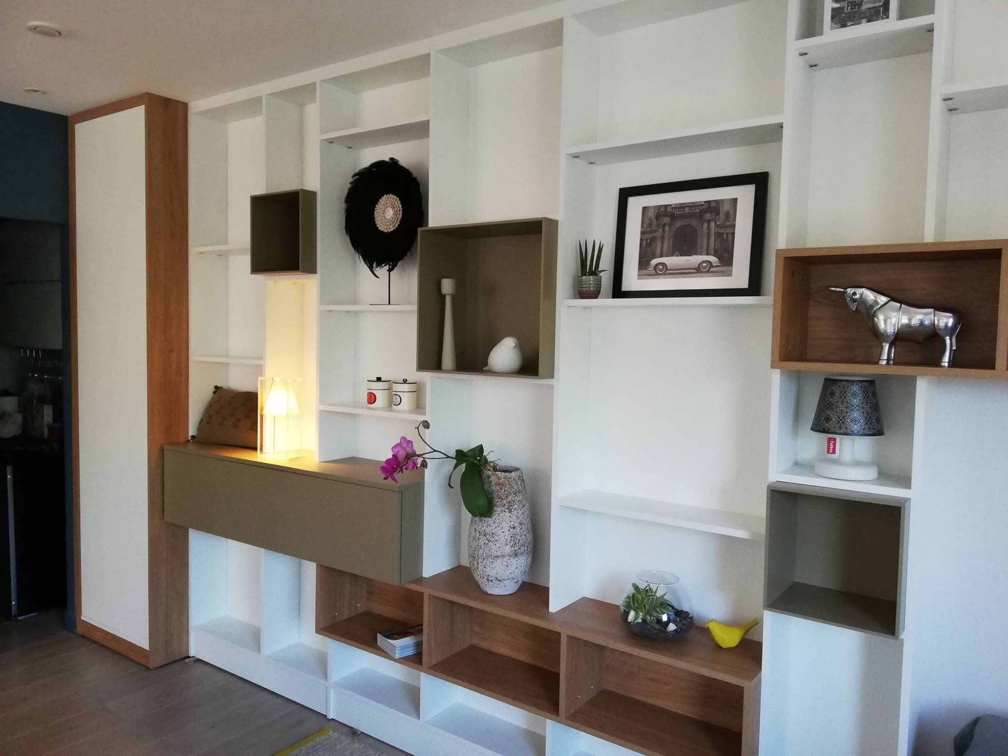 Bibliothèque sur mesure 