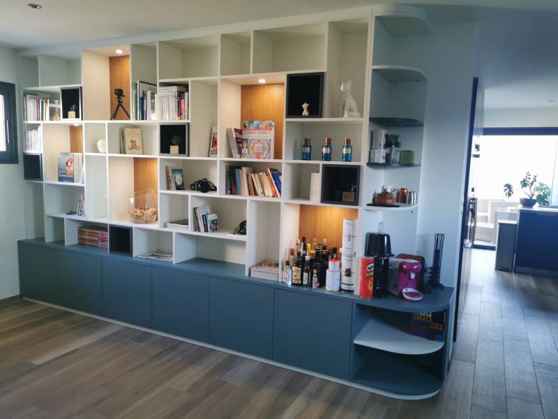 Idée bibliothèque contemporaine Beaucaire près de Nîmes